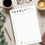“365 Flow – Minimalist Yearly Tracker Planner Template”